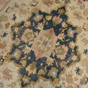 5x9 Peach Red Dark Blue Persian Area Rug, 153x290Cm SK 18900
