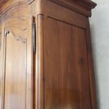 Armoire en merisier XIX, Louis XV