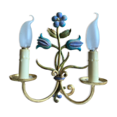 floral wall sconce