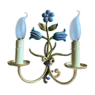 Applique murale florale