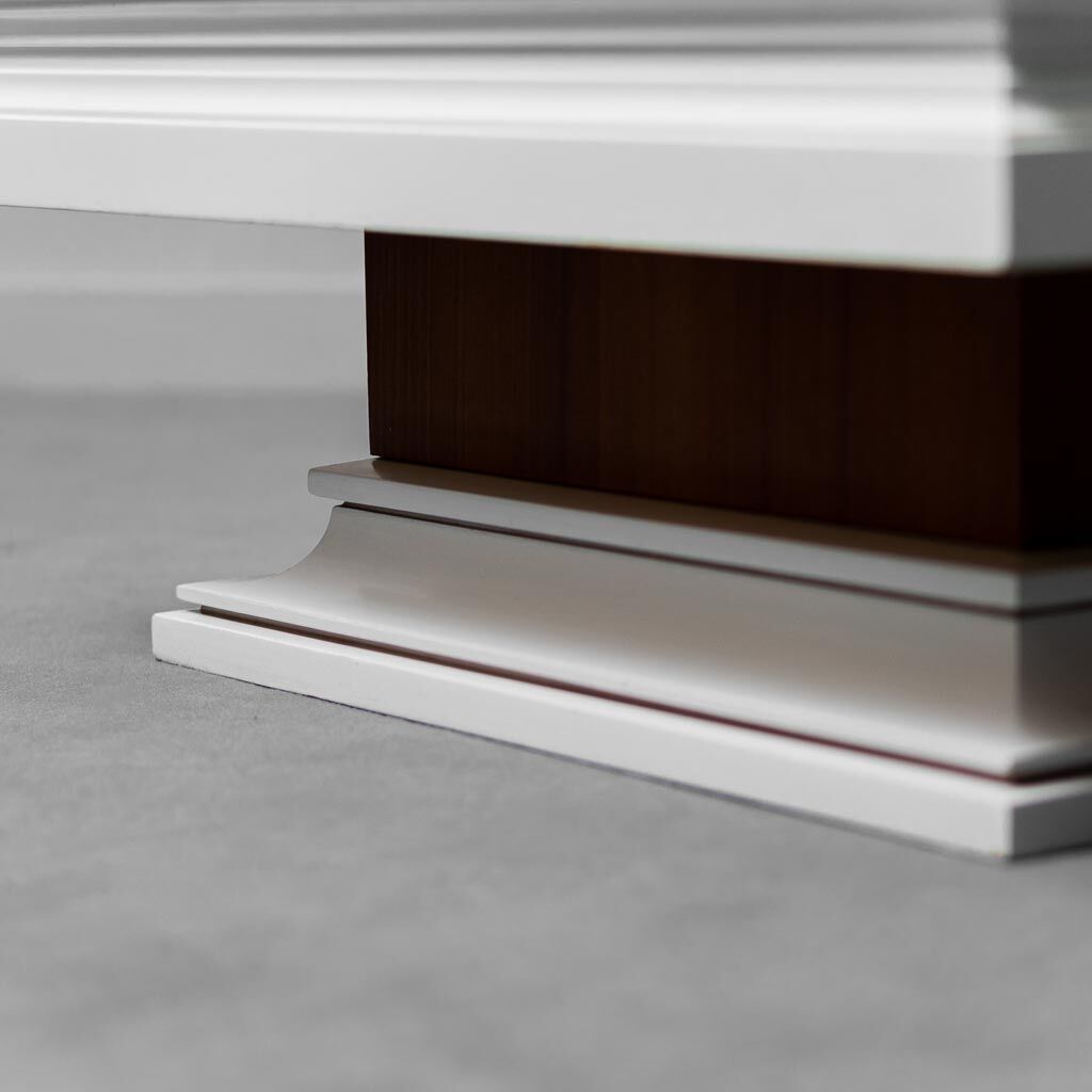 Coffee table wood 70s glass vintage modern