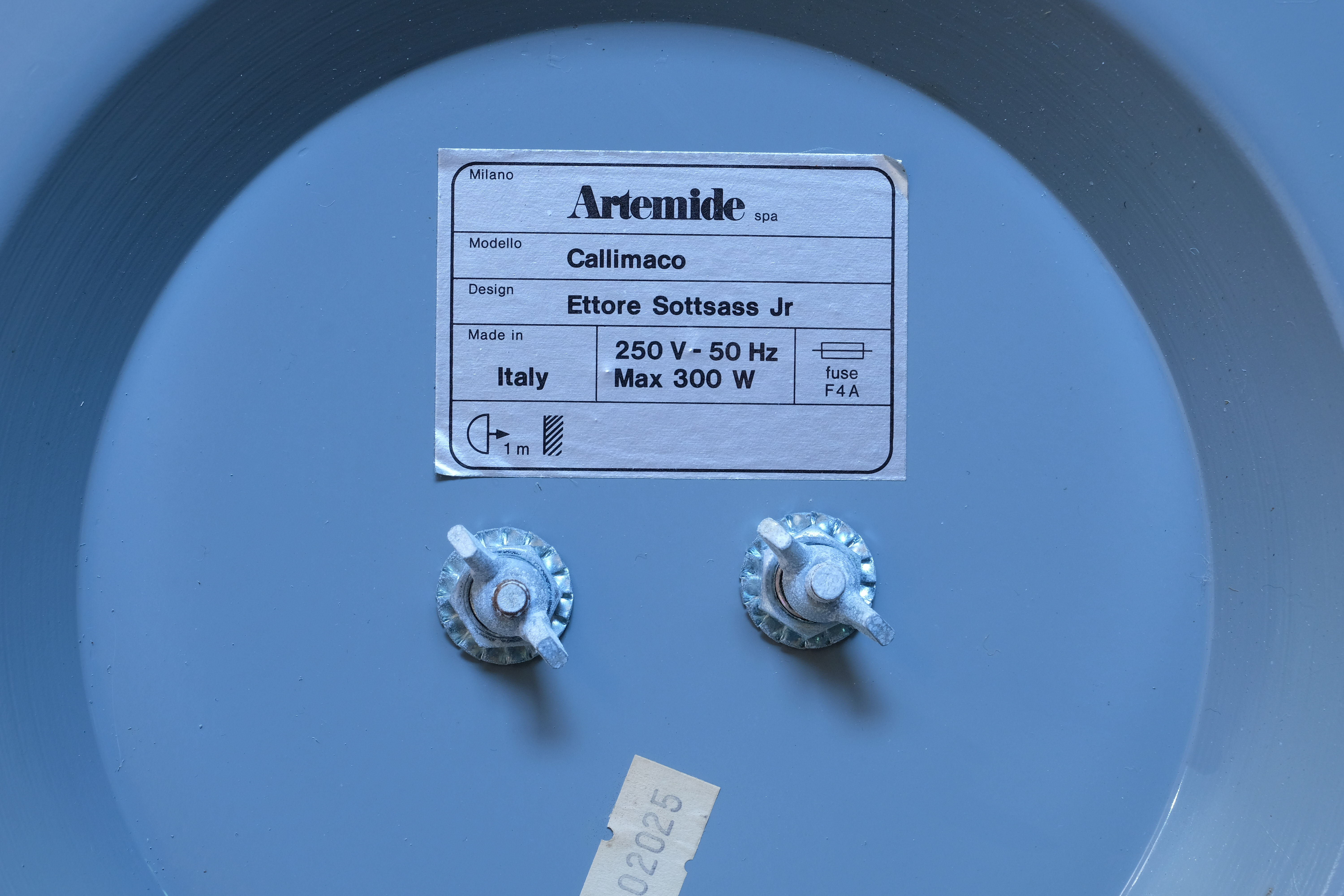 Callimaco lamppost by Ettore Sottsass for Artemide