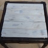Coffee table bamboo with wooden top