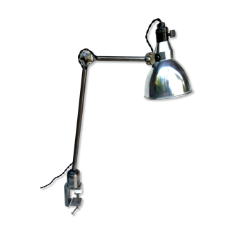 Lampe mazda France 1940 avec système etau archictecte