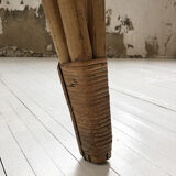 Vintage rattan meal table