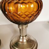 Paire de lampes à pétrole