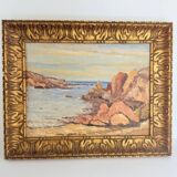 Oil painting on canvas landscape