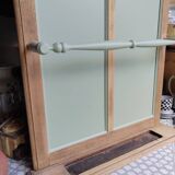 Antique vintage coat rack and umbrella stand on foot