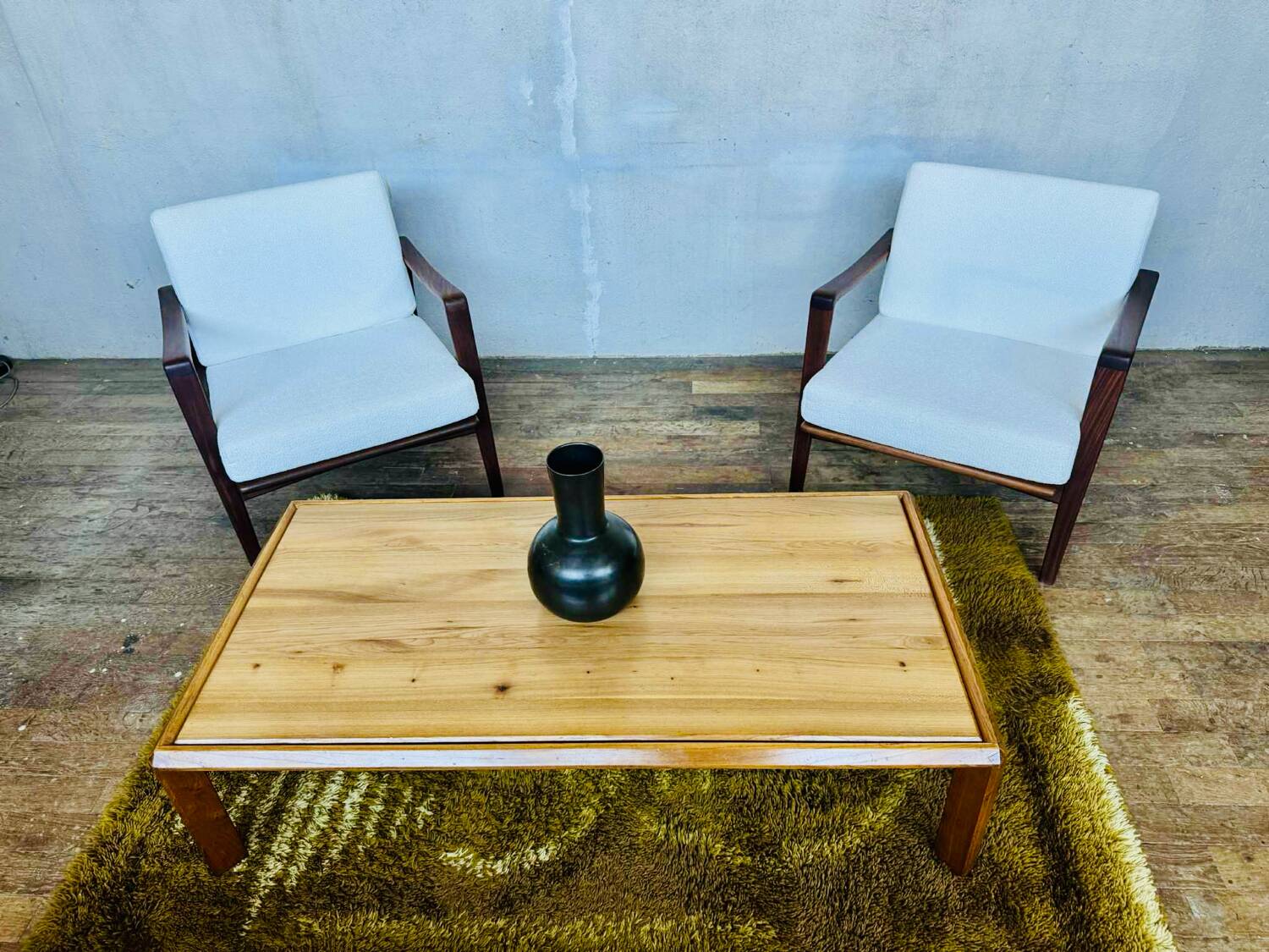 Pair of Arne Wahl Iversen armchairs, 1960s