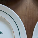 4 assiettes plates Mariette St Amand