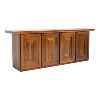Vintage Italian Sculptural Sideboard 1970s