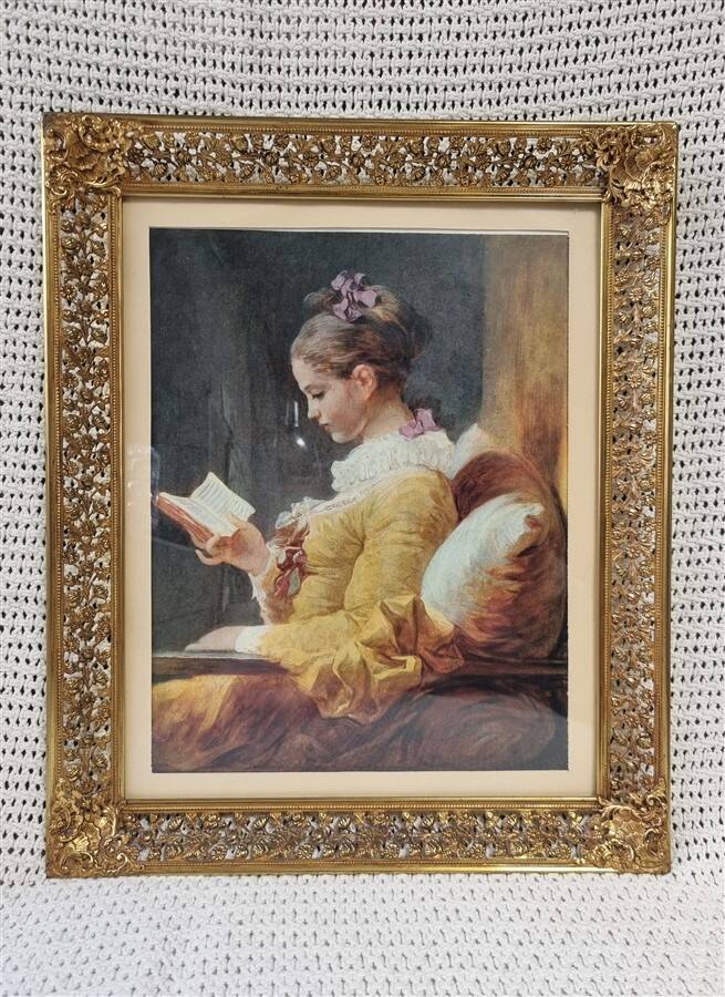 Brass photo frame
