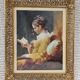 Brass photo frame