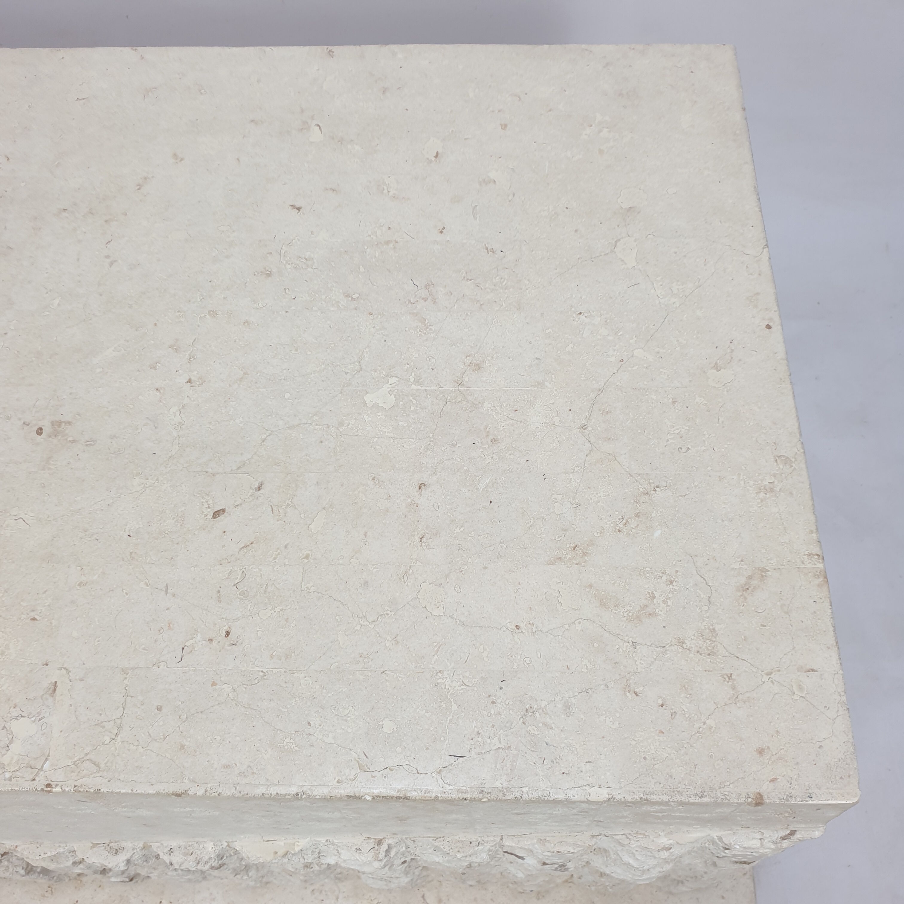 Magnussen Ponte Mactan Stone Coffee Table, 1980s