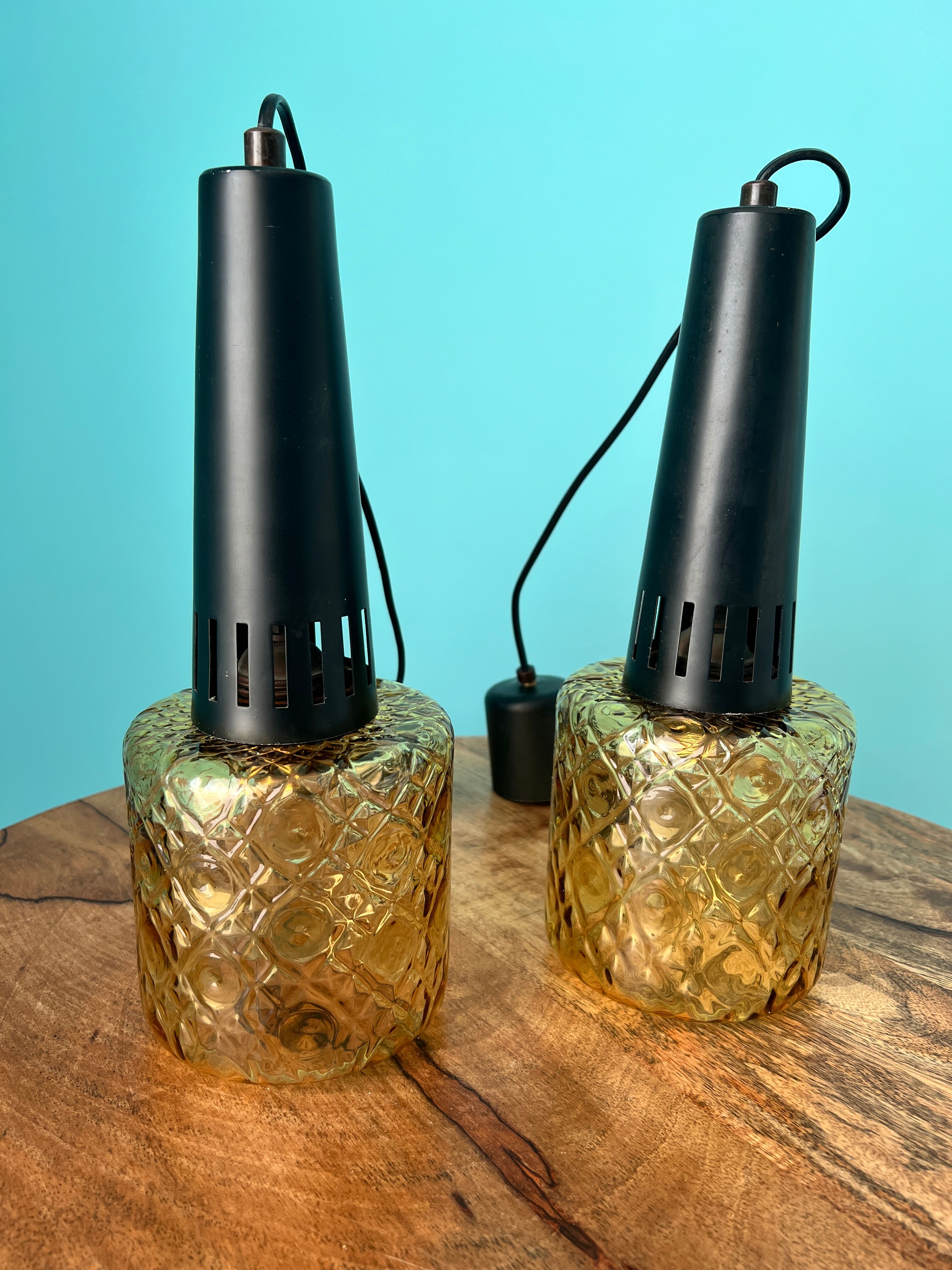 Lamp shade from 1960s / nordic pendant lamps / vintage ceiling lamp