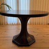 Elegant Extendable Dining Table in Macassar, Italy, 1970s