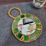 Miroir plomb et talosel,  Irena Jaworska, élève de Line Vautrin