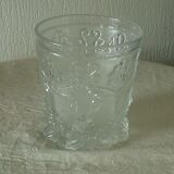 Violet vase in cut crystal Charles X period 19th