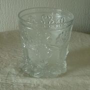Cut crystal violet vase from the Charles X period, 19th century.