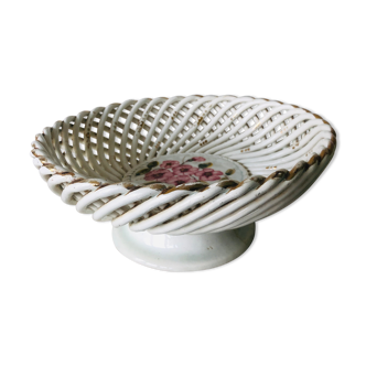 Coupe en porcelaine  à fruits