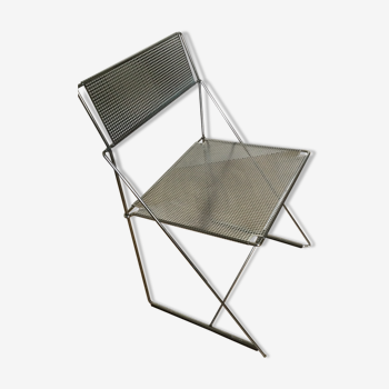 Chaises Nuova X Line par Niels Jorgen Haugesen 70's