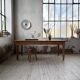Table de ferme en merisier