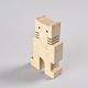 Pair of stylised cats in travertine, Fratelli Manelli, Italy, circa 1970.