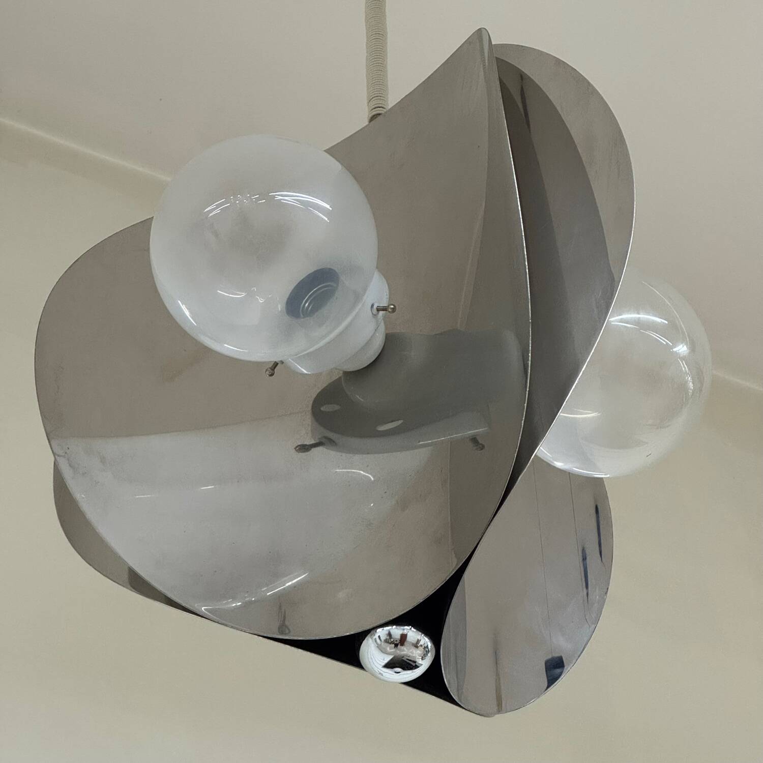 Space Age Lampada A Sospensione Design Modernariato 1970’s