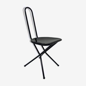 Chaise pliante post-moderne par Niels Gammelgaard pour Ikea , années 1980