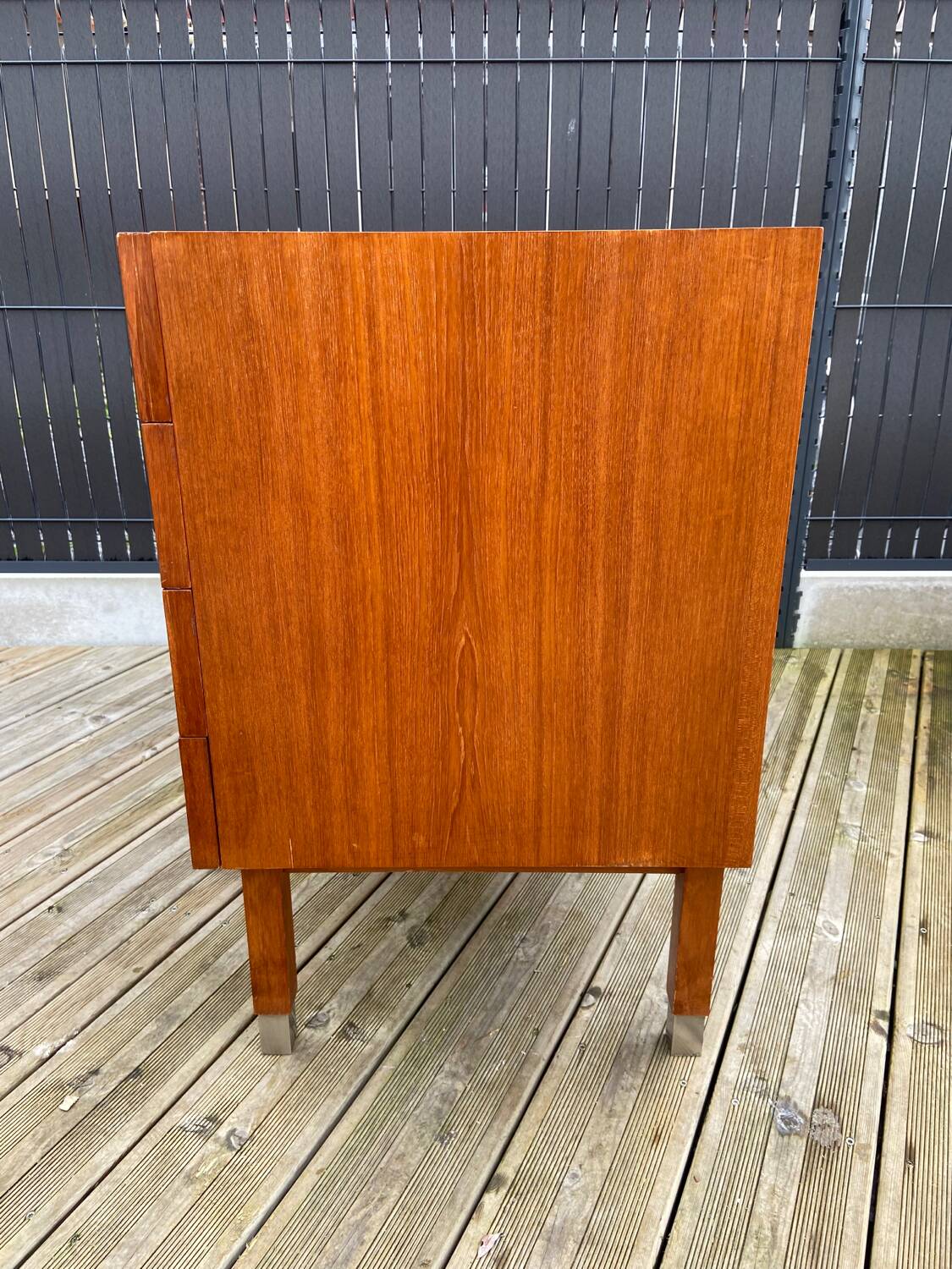Teak chest of drawers