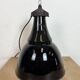 Industrial Black Enamel Bauhaus Pendant Lamp, 1930s