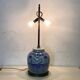 Chinese porcelain wooden lamp base