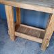 Workbench 100cm old solid wood