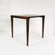 Minimalist rosewood table, Denmark, 1960s