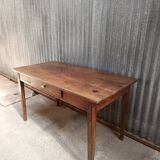 Solid oak farmhouse table