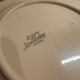 3 pink fish plates Digoin Sarguemines