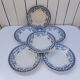 Assiettes creuses, Saint Amand modèle Volubilis, terre de fer