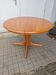 Vintage Round Extendable Dining Table - Wood - Extendable Table - Dining Table
