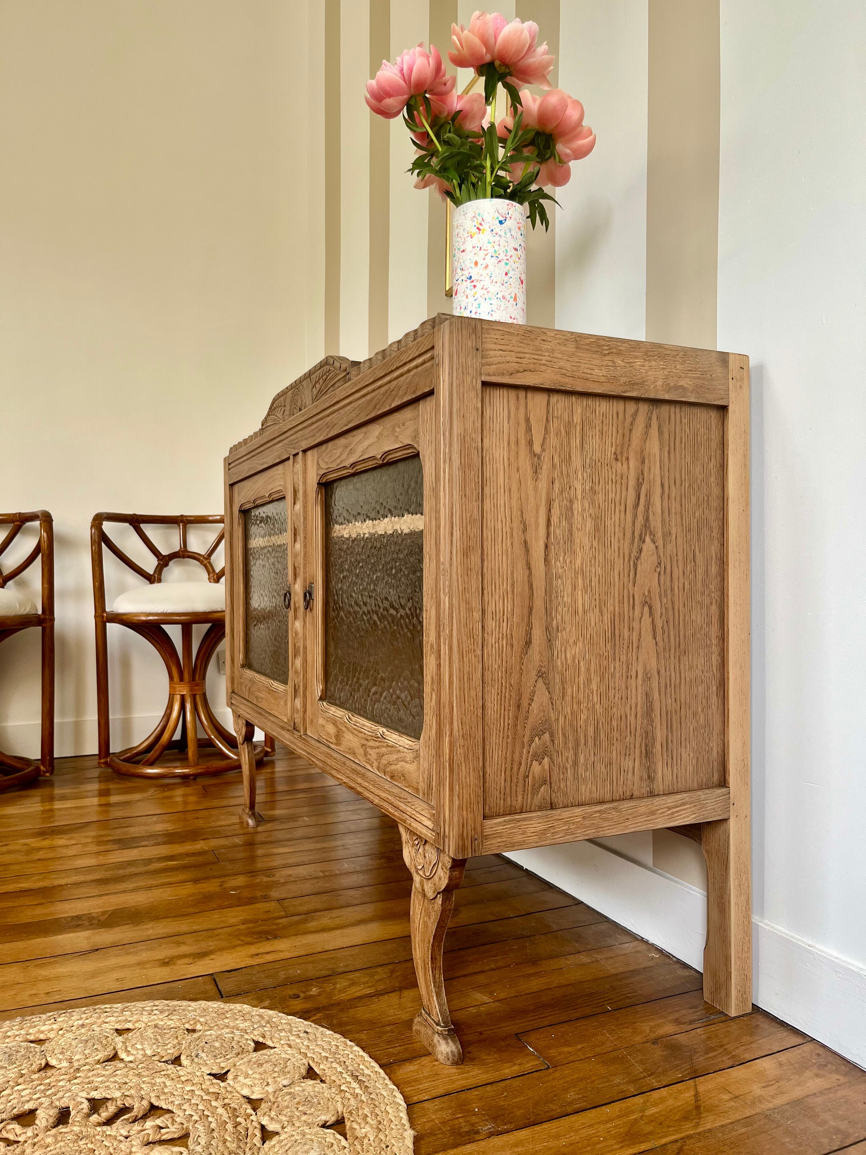 Restored Art Deco enfilade/buffet