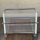 Old folding metal chrome back