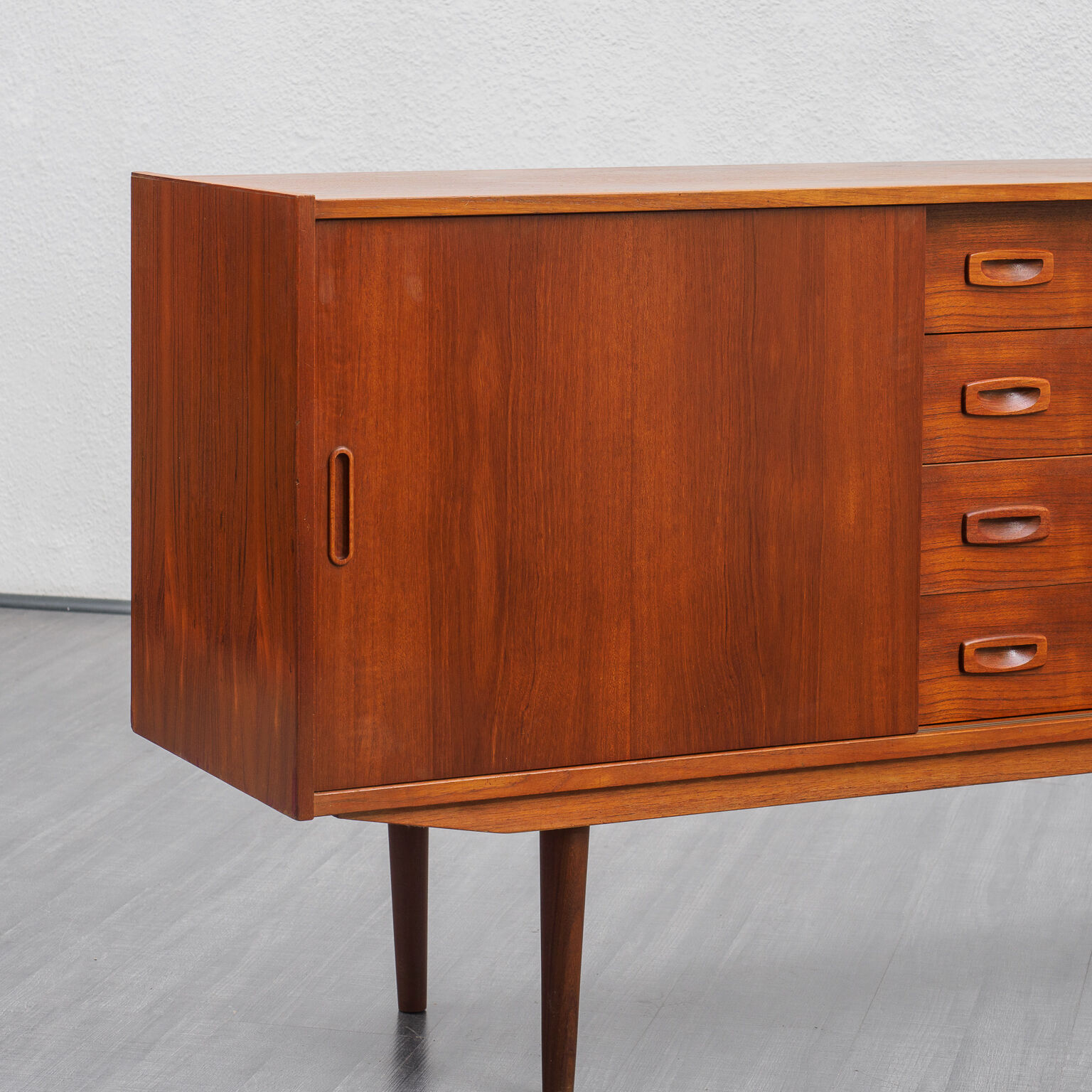 Teak sideboard, 60s Scandinavian style