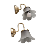 Tulip wall lamps