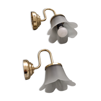 Tulip wall lamps