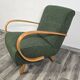 Art Deco Lounge Chair from Jindrich Halabala, 1940s