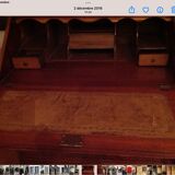 Bureau dos d’ane acajou