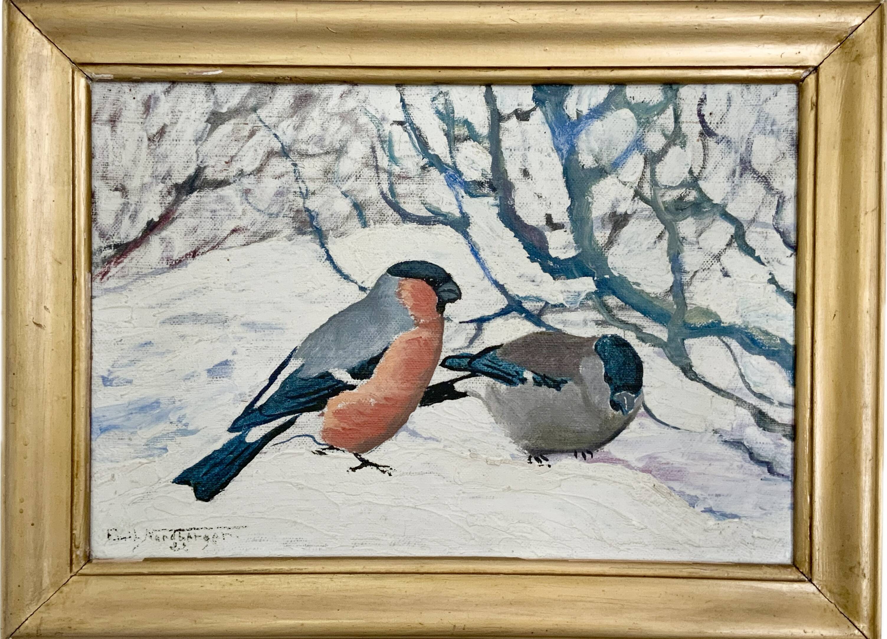 Landscape oil painting 1922s