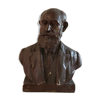 Plaster bust of André Lavaysse
