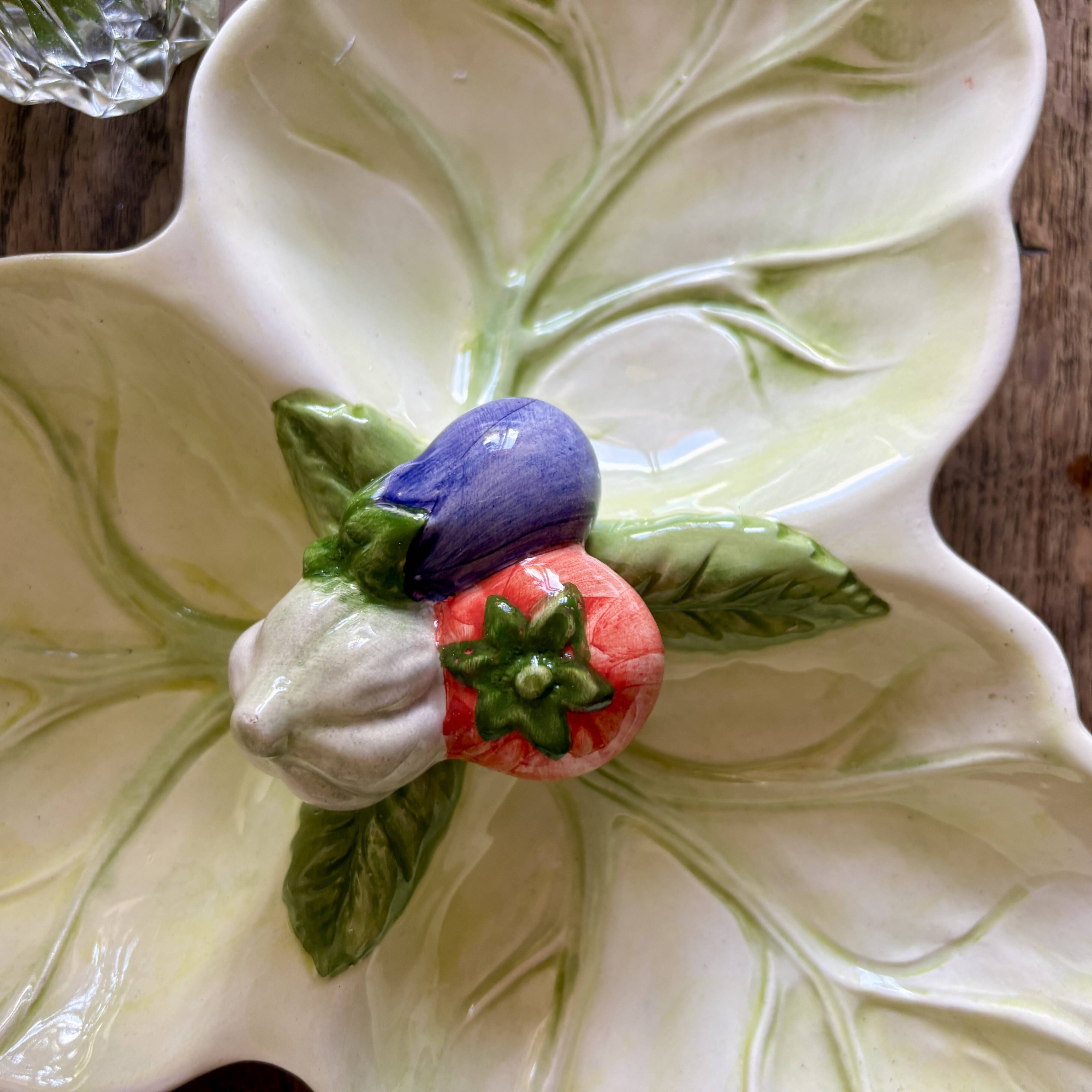 Ceramic vegetable dish