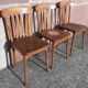Chaises bistrot Luterma (système Monobloc, lot de 3)
