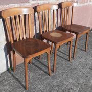 Chaises bistrot Luterma (système Monobloc, lot de 3)